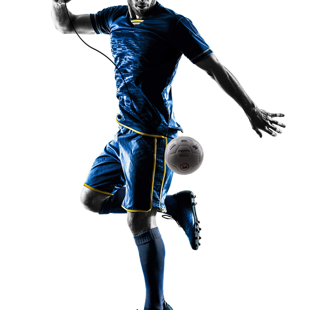 Mini Ballon de Football avec Elastique pour Apprendre A Jongler