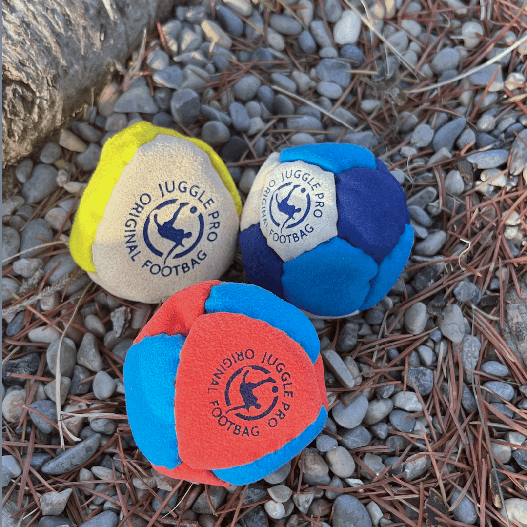 3 Footbags Hacky Sack - ORIGINAL